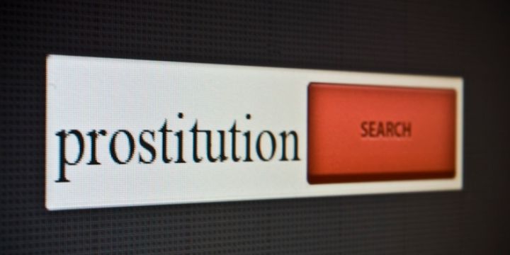 Ilustrasi prostitusi online.