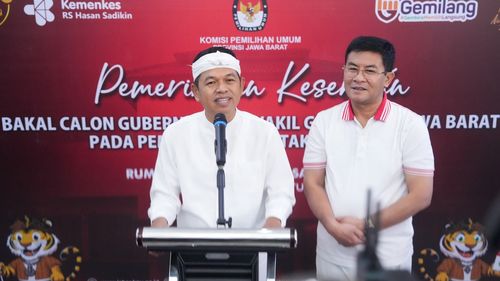 Usai Jalani Tes Kesehatan Pilkada Jabar, Dedi Mulyadi: Jenuh di Ruangan Ber-AC
