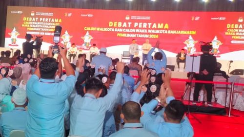 Mukhyar Kritik Kinerja Pemkot Banjarmasin di Debat Pilkada 2024