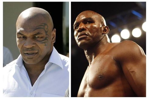 Evander Holyfield Ajak Mike Tyson Berduel dalam Laga Amal