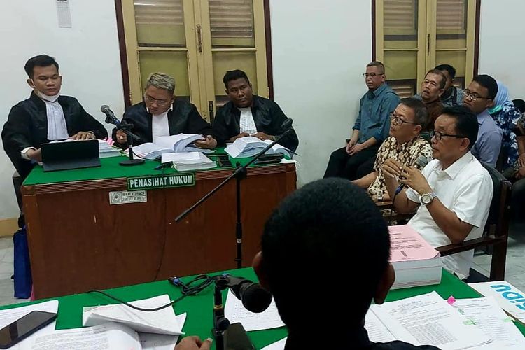 Sidang perkara korupsi Rp 39,5 miliar di BTN Medan digelar di Pengadilan Tipikor pada PN Medan, Senin kemarin. 