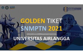 Unair Buka Pendaftaran SNMPTN 2021 via Golden Ticket, Simak Syaratnya
