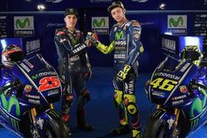 Tampilan Tunggangan Rossi dan Vinales pada MotoGP 2017