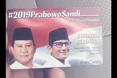BPN Telusuri Pembuat e-Money Prabowo-Sandiaga