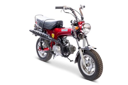 Lelang Honda ST 70 Pit Bike Ferrari Tahun 1980-an