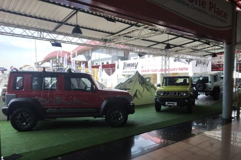 Suzuki Jimny 5-Pintu dan Ertiga Facelift Sudah Mendarat di IIMS 2024