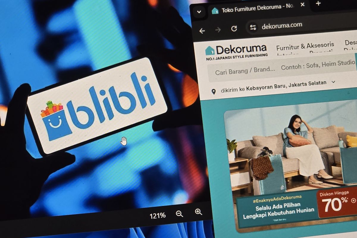 BliBli beli Dekoruma senilai Rp 1,16 triliun.