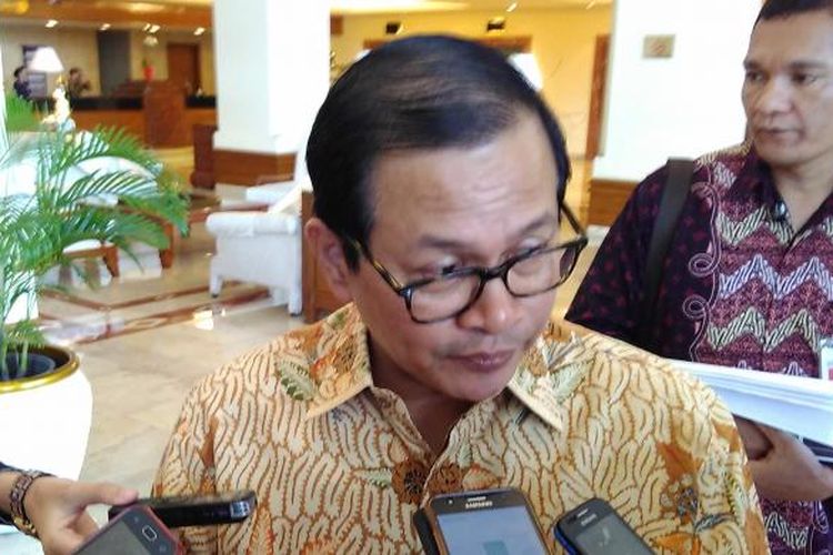 Menteri Sekretaris Kabinet Pramono Anung saat menghadiri seminar dan lokakarya bertajuk Partisipasi Publik dalam Peningkatan Kualitas Tata Kelola dan Kinerja Penanganan Kasus Korupsi yang diselenggarakan ICW di Hotel Sari Pan Pacific (3/5)