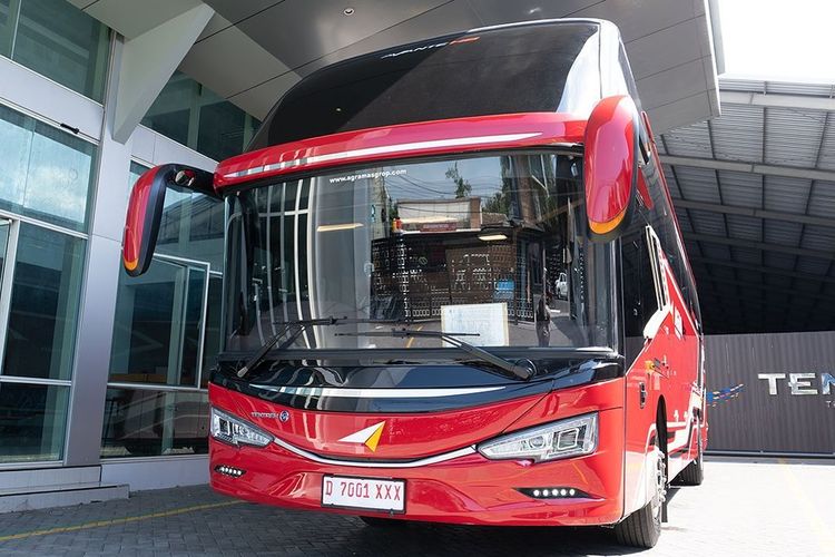 Bus baru PO Agra Mas