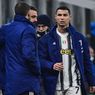 VIDEO - Muka Masam Ronaldo Saat Ditarik Keluar pada Laga Inter Vs Juventus