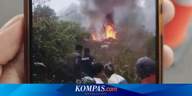 Helikopter TNI AD Jatuh di Bandung, Lima Kru Terluka