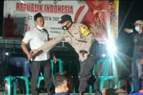 Fakta Oknum Kades Mengamuk Saat Polisi Bubarkan Acara Pentas Musik, Tak Berizin hingga Viral di Medsos