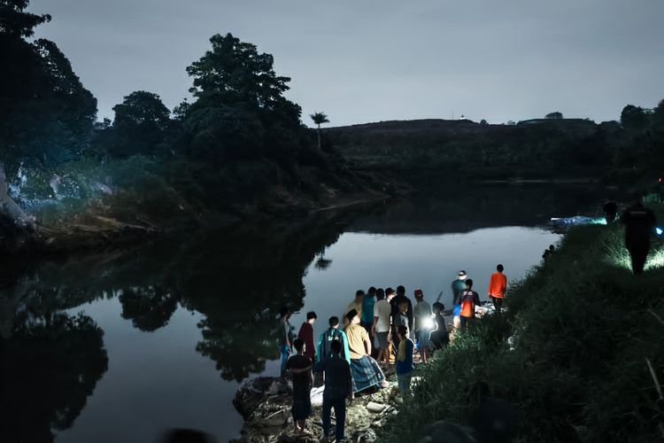 Berenang Bersama 6 Teman, Bocah 13 Tahun Diduga Hanyut di Sungai Cisadane Tangsel