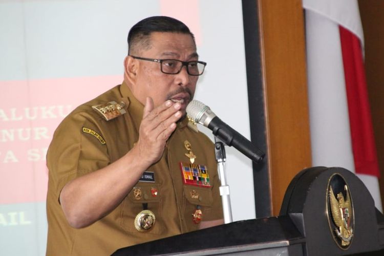 Rapat Koordinasi bersama Bupati dan Wali kota se-Provinsi Maluku tahun 2019 di Kantor Gubernur di Kantor Gubernur Maluku, Selasa (10/9/2019)..