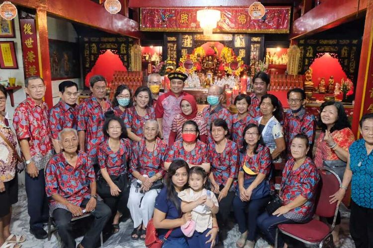Wali Kota Surabaya Eri Cahyadi resmi melaunching Wisata Pecinan Kembang Jepun atau Kya-kya Reborn di Jalan Kembang Jepun, Surabaya, Sabtu (10/9/2022) malam.