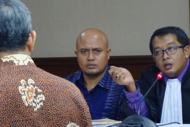 Anggota Komisi III DPR RI, I Putu Sudiartana, menjadi terdakwa di Pengadilan Tipikor Jakarta, Senin (5/12/2016).