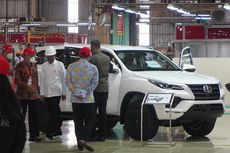 Lepas Ekspor Toyota, Jokowi: Ini Buktikan SDM Indonesia Bisa Produksi Mobil