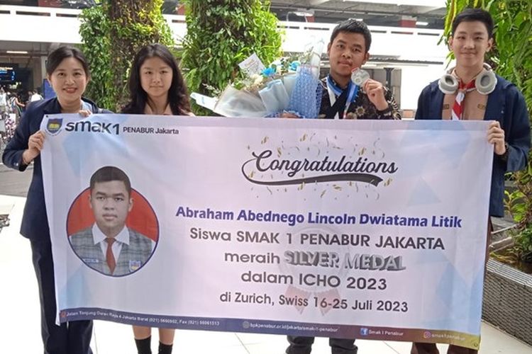 Bangkit dari Keterpurukan Ala Abraham Abednego Lincoln, Peraih Medali Perak IChO 2023