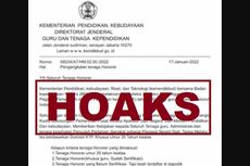 Beredar Surat Pengangkatan Honorer Jadi PNS Tanpa Tes, Kemenpan-RB Pastikan Hoaks
