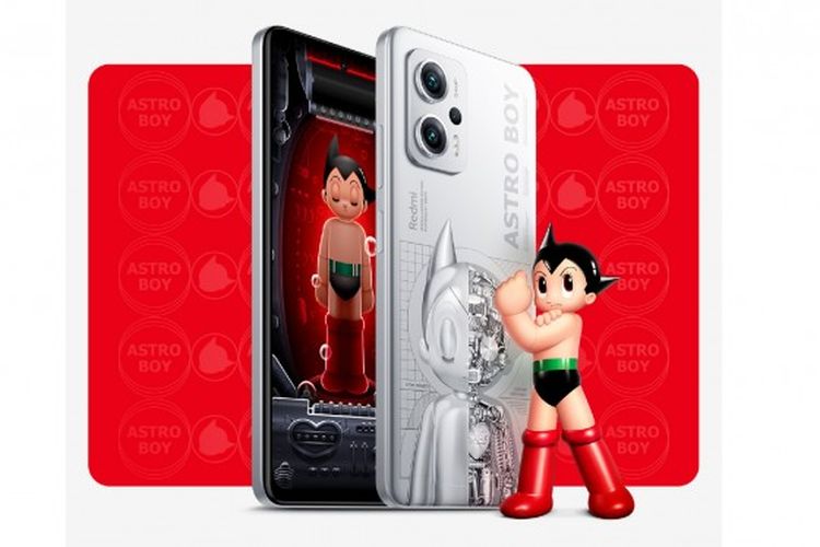 Redmi Note 11T Pro Plus edisi khusus Astro Boy.