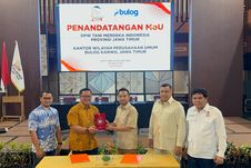 Tani Merdeka Gandeng Bulog Jatim Dukung Pencapaian Swasembada Pangan
