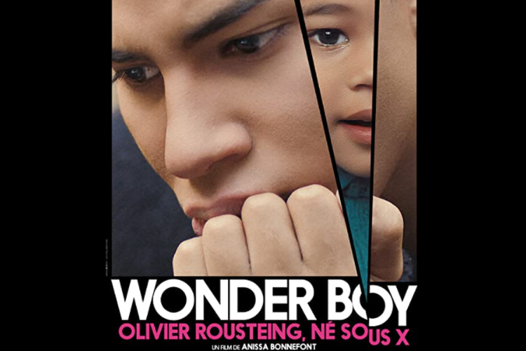 Poster dari film dokumenter Wonder Boy. 