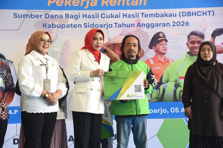 Pemkab Sidoarjo Tanggung Iuran BPJS 42.210 Pekerja Rentan, Anggaran Rp 4,5 M dari DBHCHT