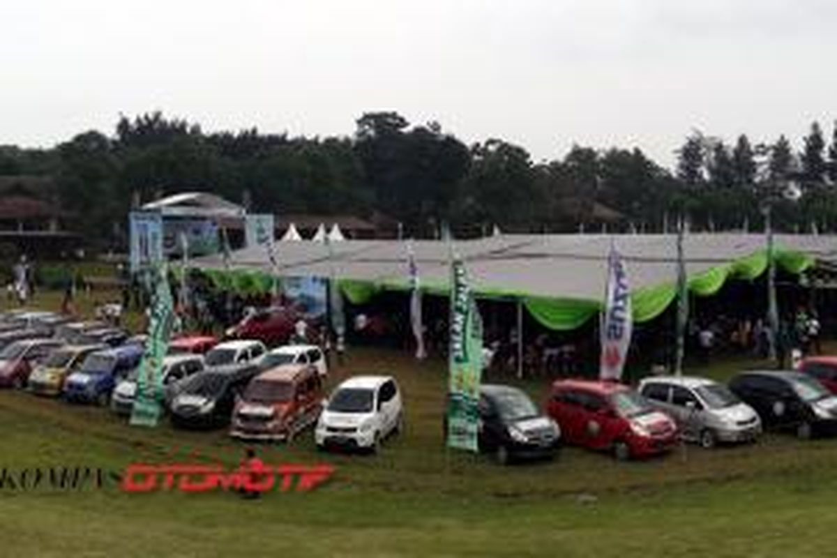 Suzuki Indomobil Sales (SIS) menggelar kumpul besama keluarga besar pemilik Karimun (Jabodetabek) yang dihelat di Taman Budaya, Sentul City, Jawa Barat, Sabtu (10/5/2014).  