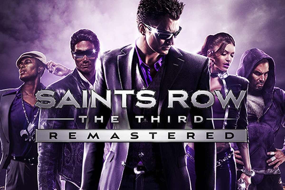 Ilustrasi game Saints Row: The Third Remastered.