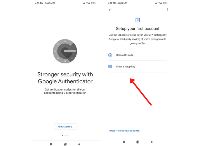 Google Authenticator 