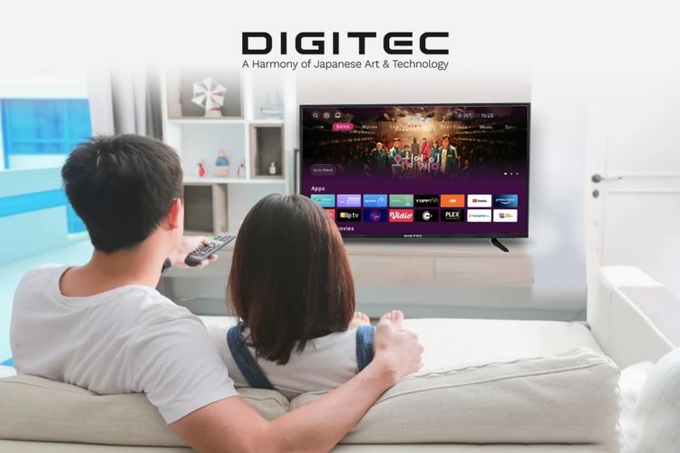 Ilustrasi Digitec Smart TV.