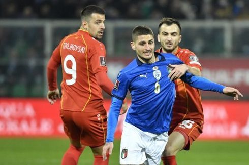 Italia Gagal ke Piala Dunia, Verratti Minta Fan Tak Hina Pemain 