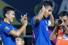 Babak 1, Indonesia Tertinggal 0-1 oleh Gol Teerasil Dangda