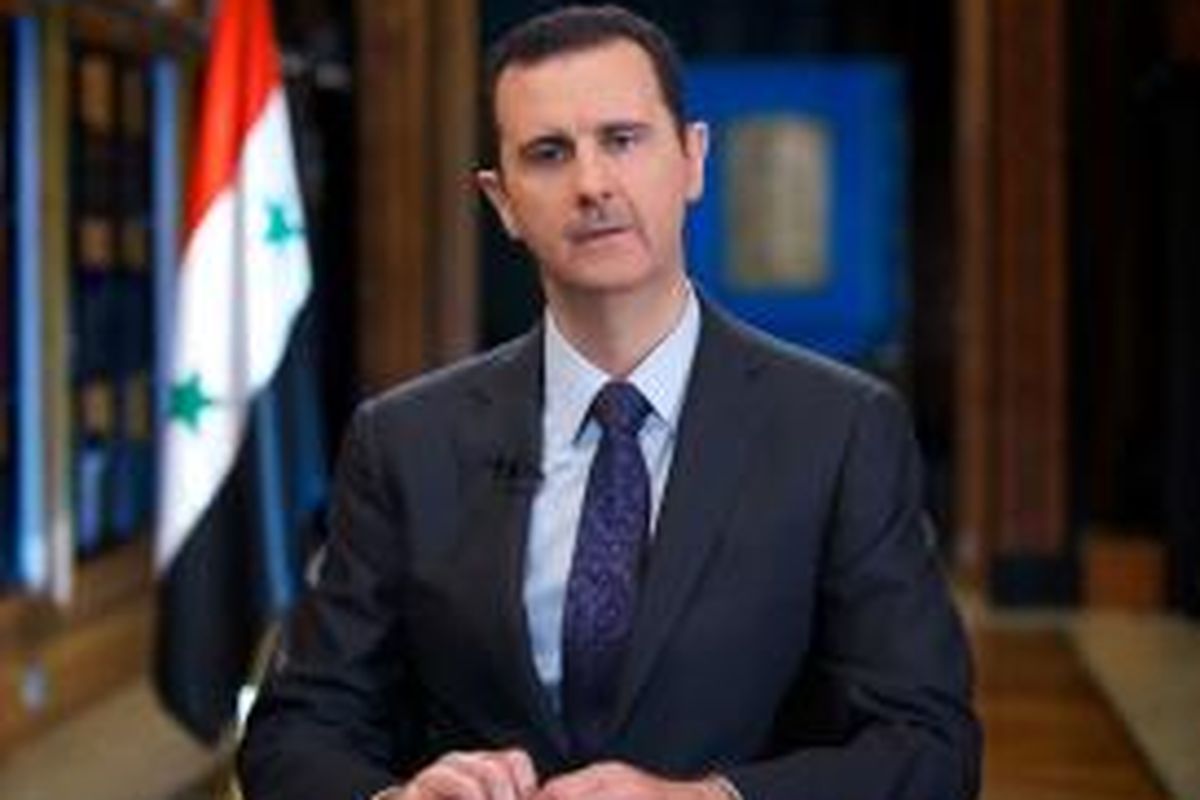 Presiden Suriah, Bashar al-Assad.