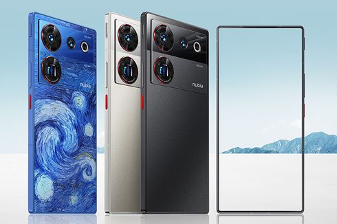 Nubia Z50 Ultra Meluncur, Punya Kamera Depan Bawah Layar dan Kamera Belakang Mirip DSLR