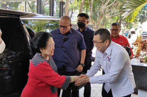 Megawati dan Para Ketum Parpol Pendukung Ganjar Hadiri Rapat Tim Pemenangan