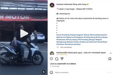 Video Pengendara Motor Freestyle di Jalan, Berbahaya Melanggar Hukum