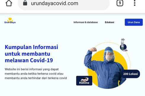Urundayacovid.com, Situs Tempat Warga Urunan Informasi Vaksinasi hingga Tempat Isolasi