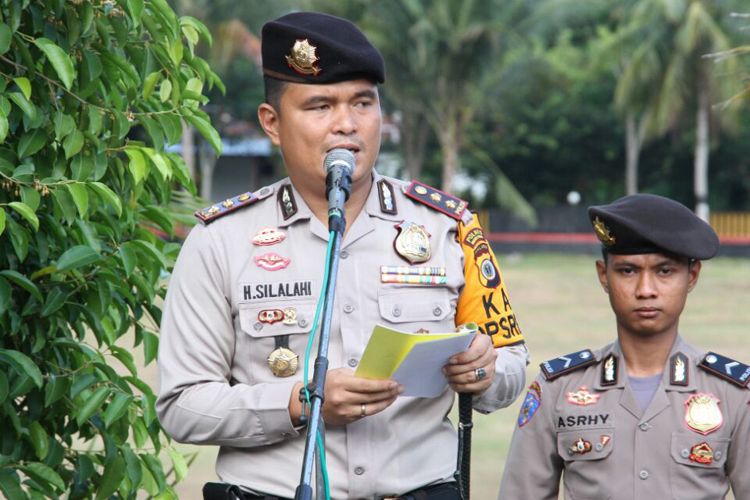 Kepala Polres Maluku Tengah, AKBP Harley Silalahi