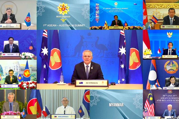 Perdana Menteri Scott Morrison berusaha meyakinkan pemimpin negara-negara ASEAN bahwa Australia tidak akan mengadakan senjata nuklir.