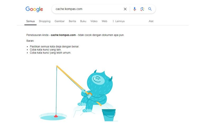 Ilustrasi Google hapus Google Cache