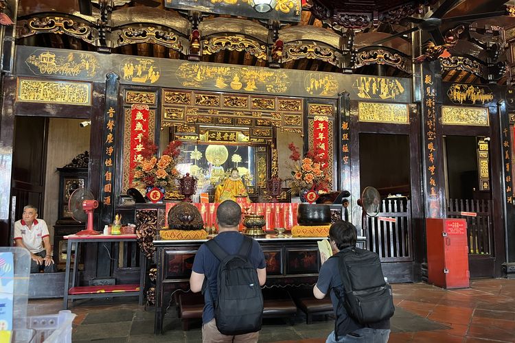 Tokong Cheng Hoon Teng, kuil China di Jalan Harmoni, Melaka, Sabtu (4/10/2025). 