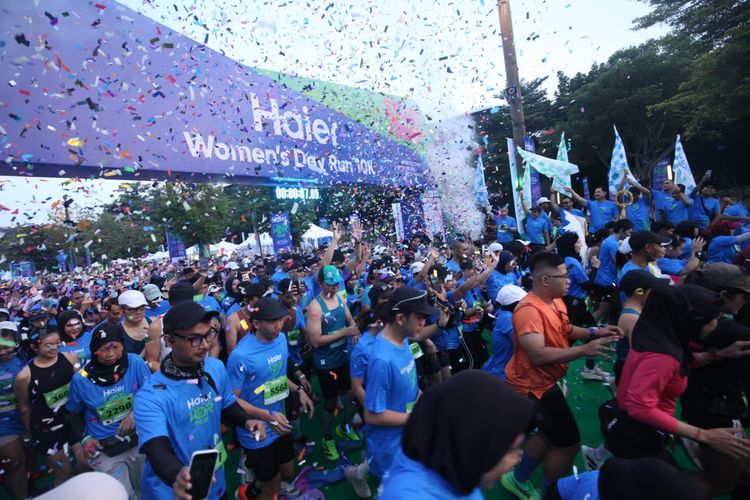 Ribuan Perempuan Pelari Ikuti Ajang Women’s Day Run 10K 2026