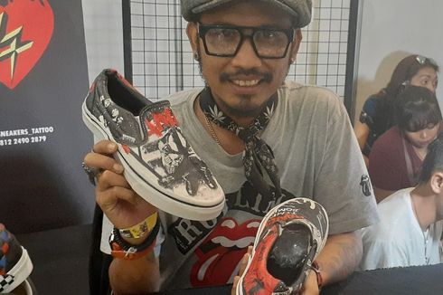 Kisah Imanudin, Minder Bertato hingga Sukses di Bisnis Sneaker Custom 