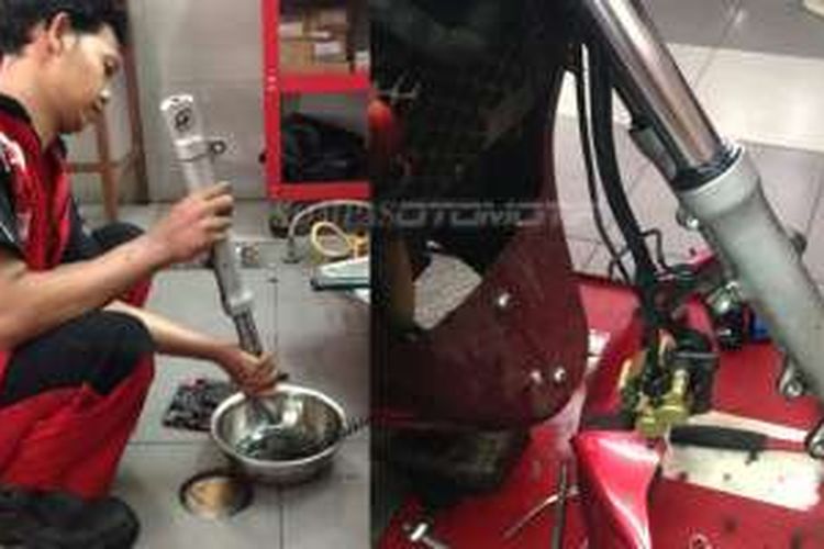 Jangan Abai dengan Oli Shockbreaker Sepeda  Motor 