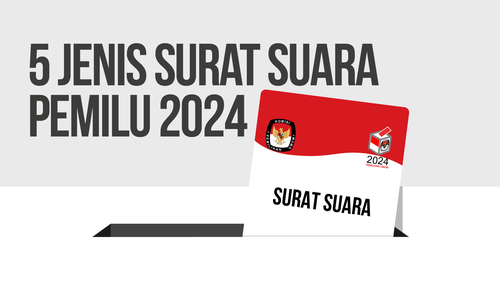 INFOGRAFIK: Kenali Lima Jenis Surat Suara dalam Pemilu 2024