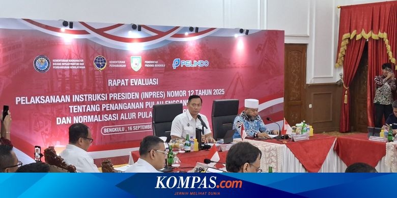 AHY Sebut Progres Inpres Pulau Baai dan Enggano Sudah 65,5 Persen