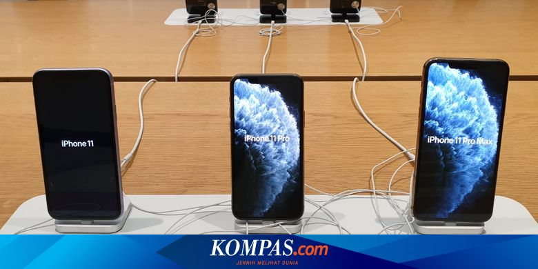 Harga Iphone 11 Di Indonesia Naik Lagi Ini Daftarnya Halaman All Kompas Com