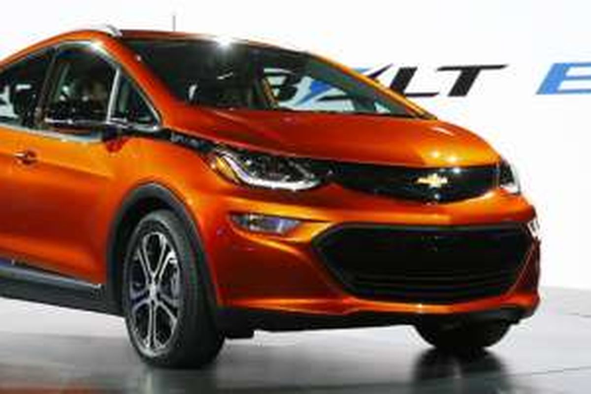 Mobil listrik Chevrolet Bolt.