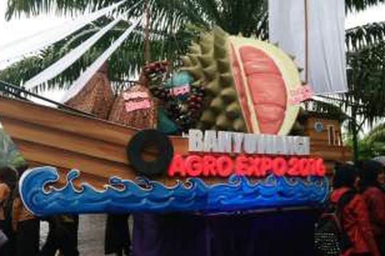 Pemerintah Kabupaten Banyuwangi menggelar Agro Expo di Taman Blambangan dengan memamerkan produk pertanian asli Banyuwangi, Senin (11/4/2016).